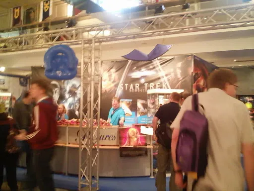 Puesto de merchandising de Star Trek en la FedCon