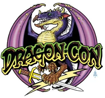 Logo de la Dragon Con con un dragón