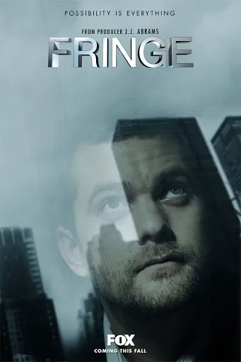 Póster de Fringe con Peter, Walter y Olivia