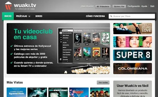 Captura de la web de Wuaki.tv