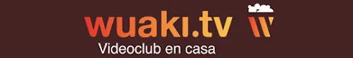 Logo de Wuaki.tv, «Videoclub en casa»