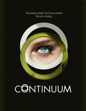 Póster de Continuum con un ojo dentro de un círculo