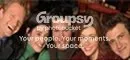 El reparto de How I Met Your Mother con el aviso de Photobucket superpuesto